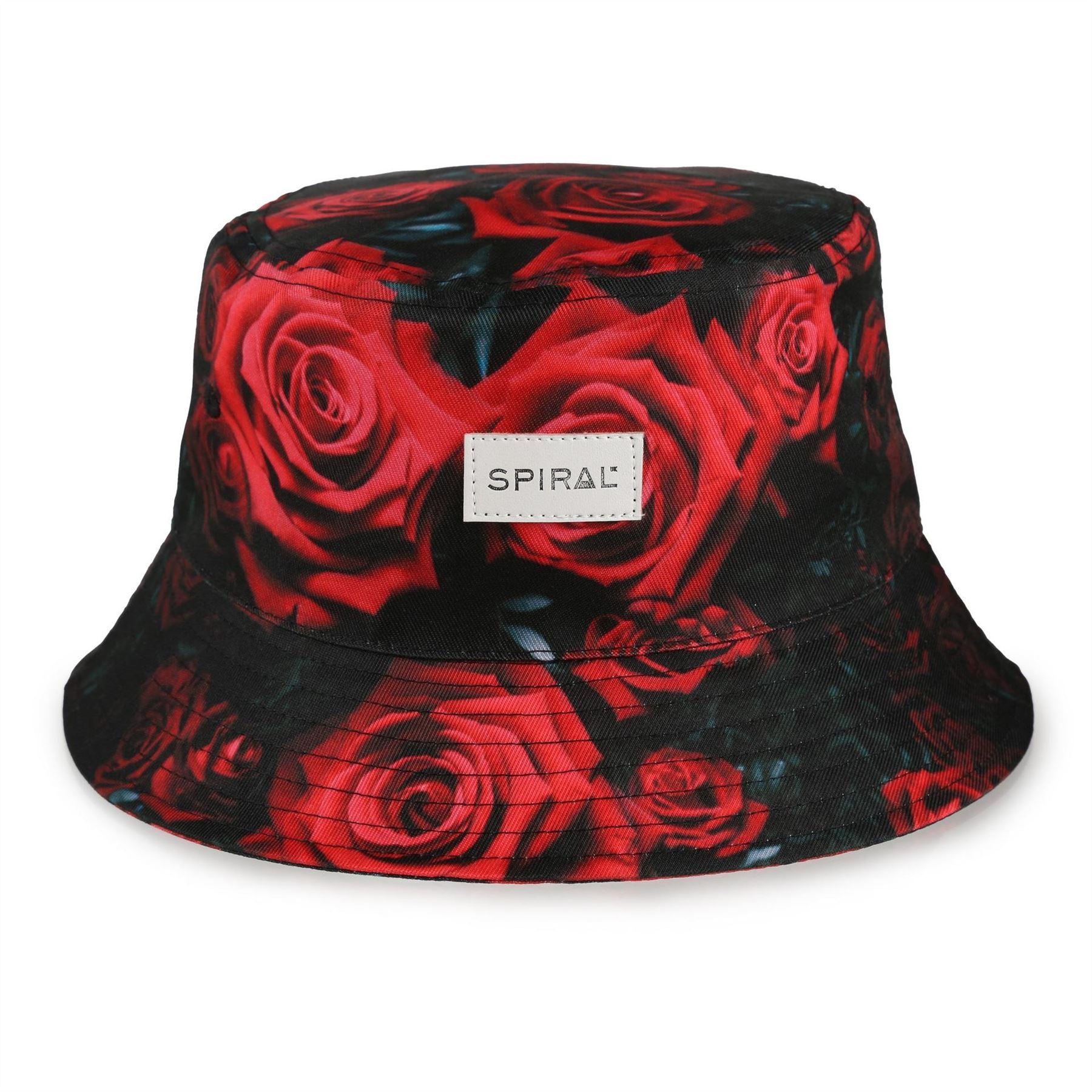 Spiral All Around Brim Panel Construction Bucket Hat