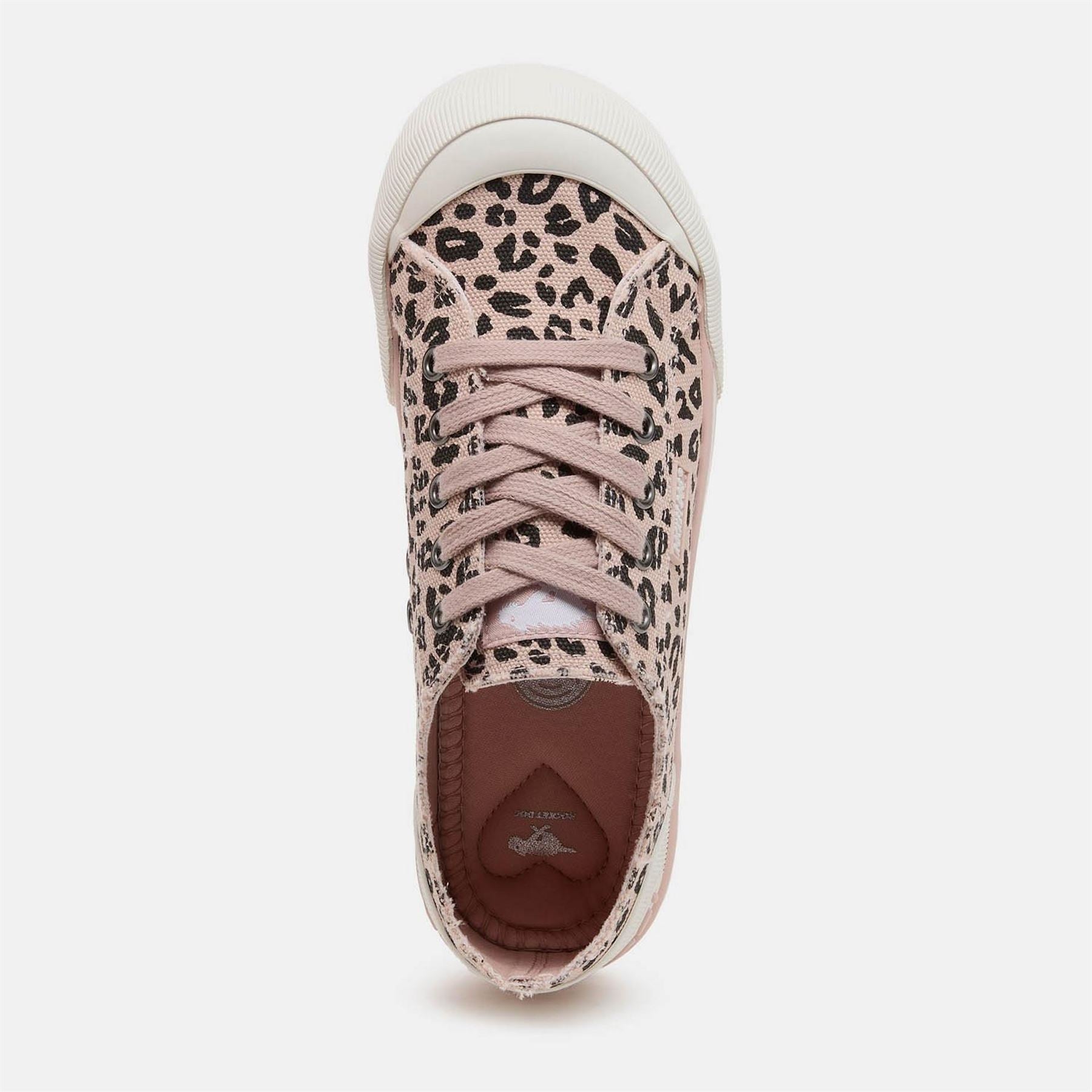 Rocket Dog Jazzin Leon C Leopard Capped Toe Sneakers