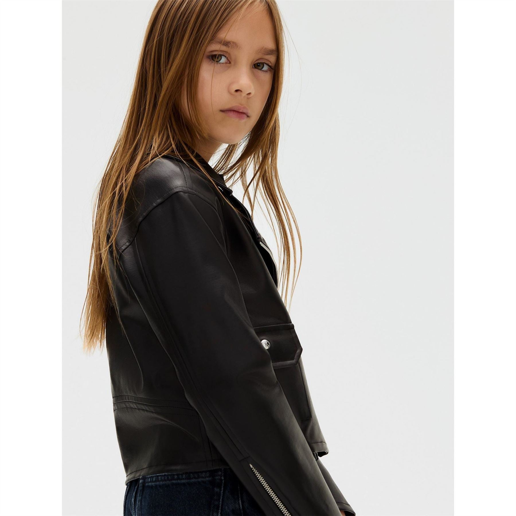 Calvin Klein Jeans Faux Leather Jacket