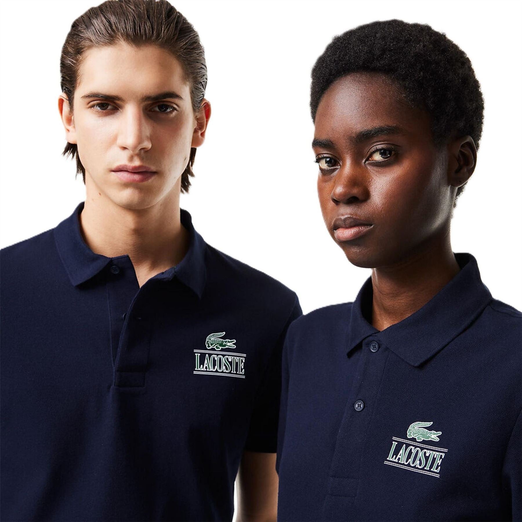 Lacoste Regular Fit Lacoste Lettering Polo