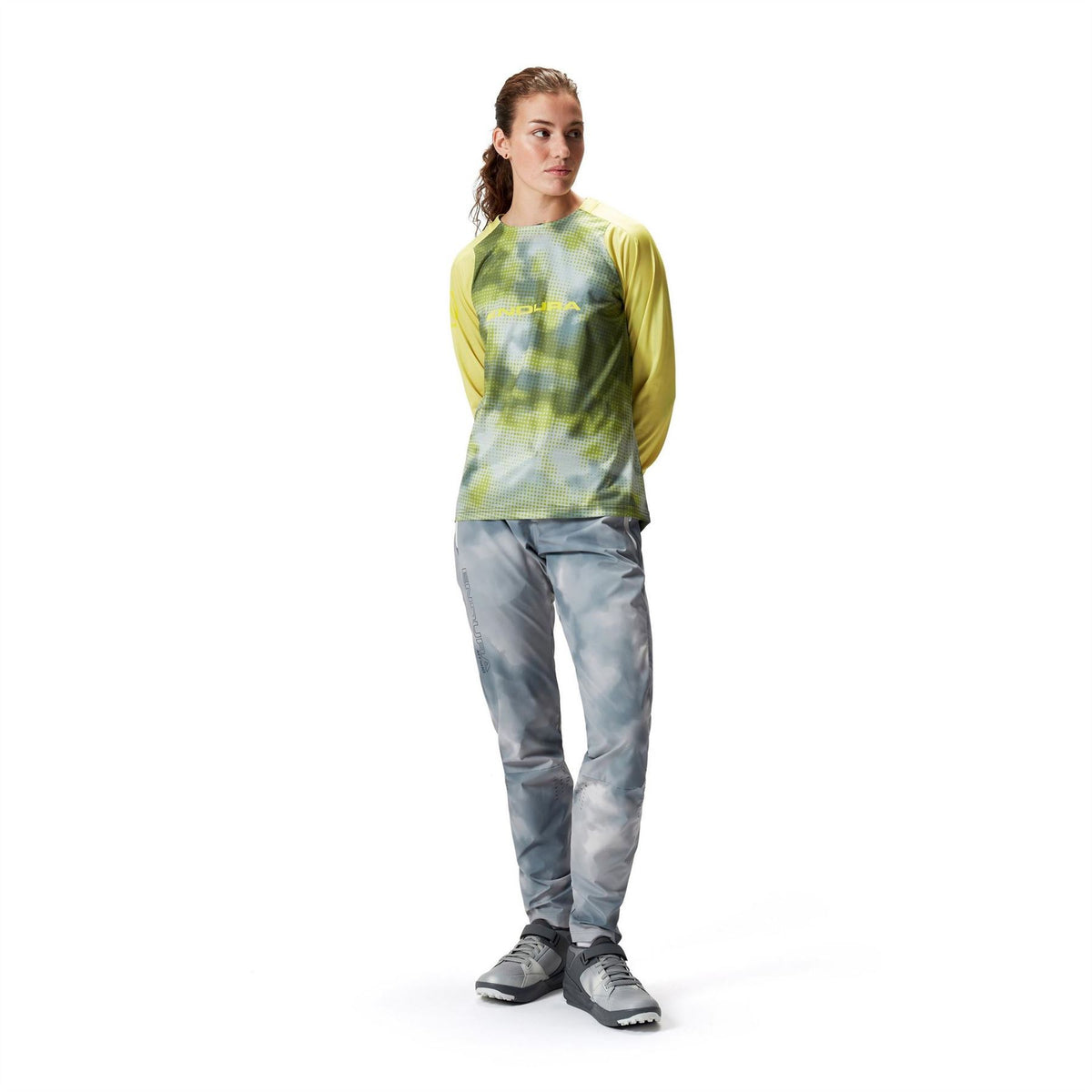 Endura Ltd Pixel Cloud Long Sleeve Tee Ladies