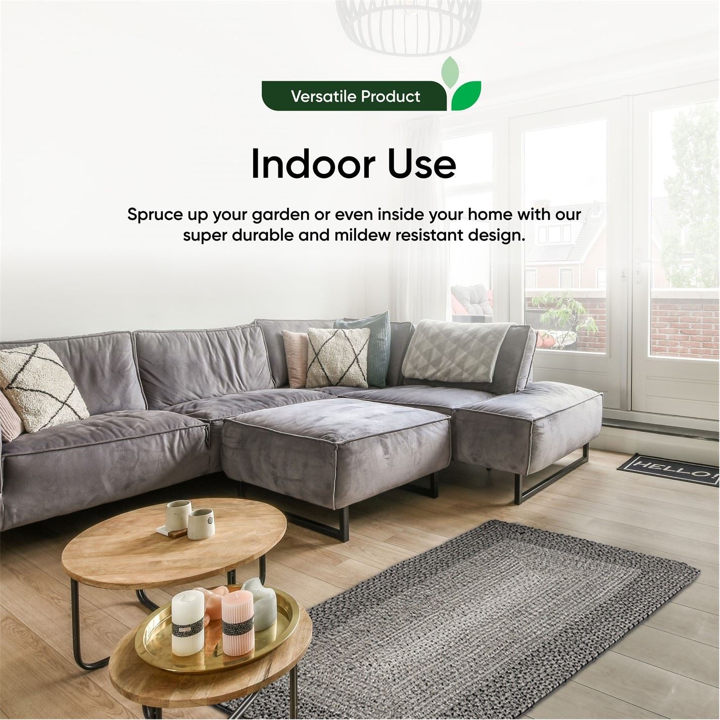 Streetwize Jute Outdoor Rugs