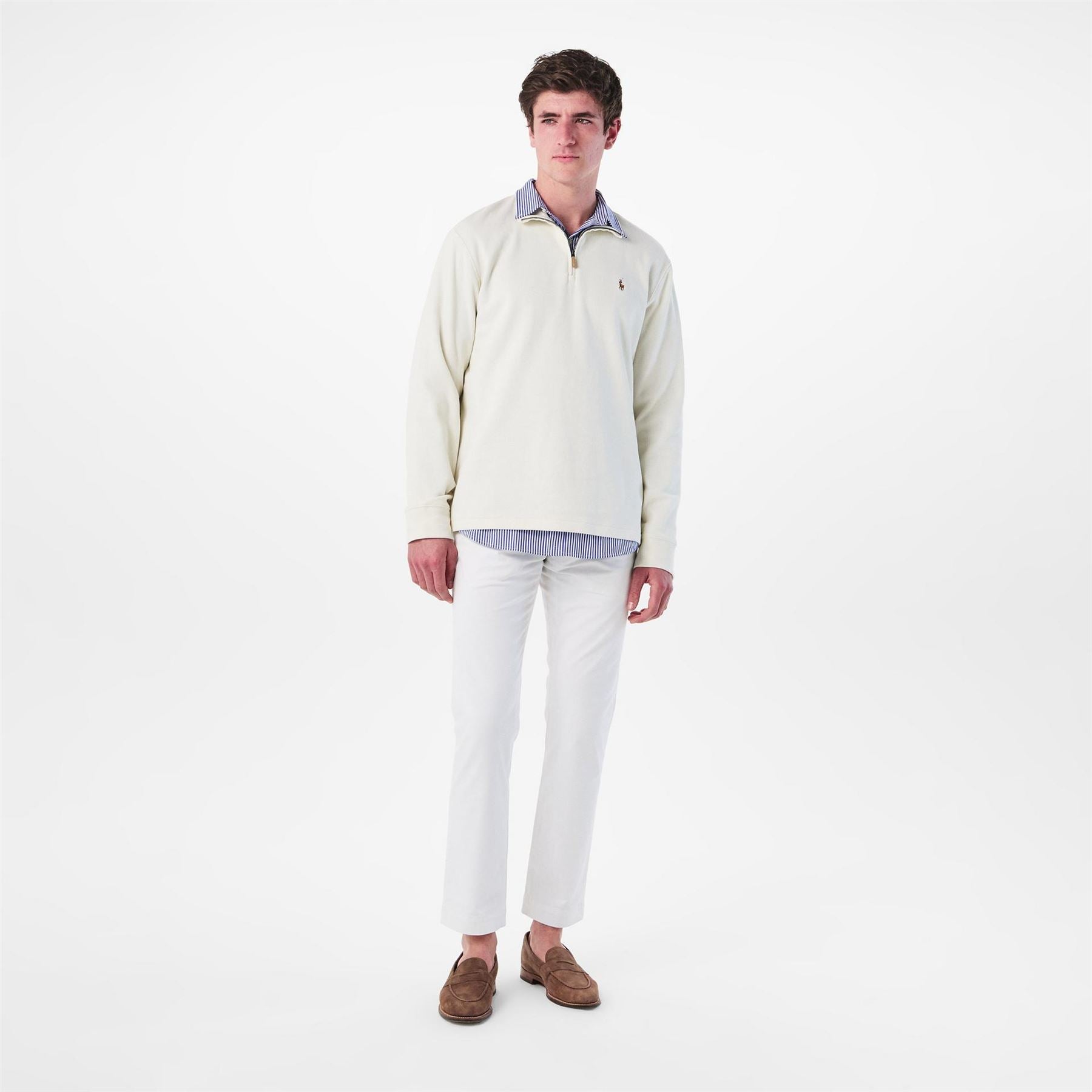Polo Ralph Lauren Fleece Quarter Zip Sweater