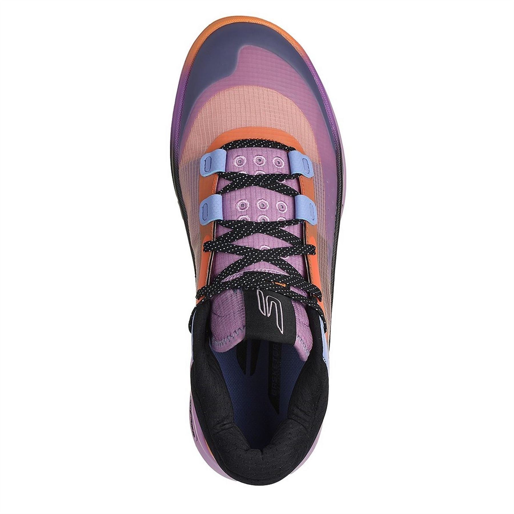 Skechers Basketball Resagrip Speckled Flat Heel Sneakers