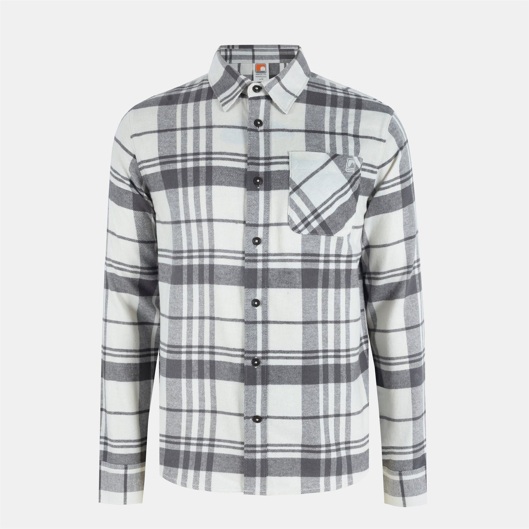 SoulCal Soul Check Long Sleeve Patterned Shirt