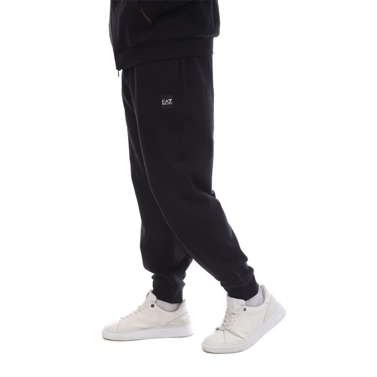 EA7 Logo Zip Hooded Tracksuit