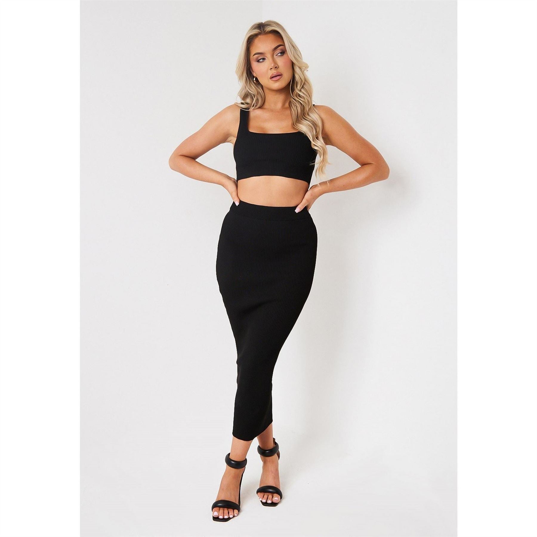 Missy Empire Rib Knit Bralette