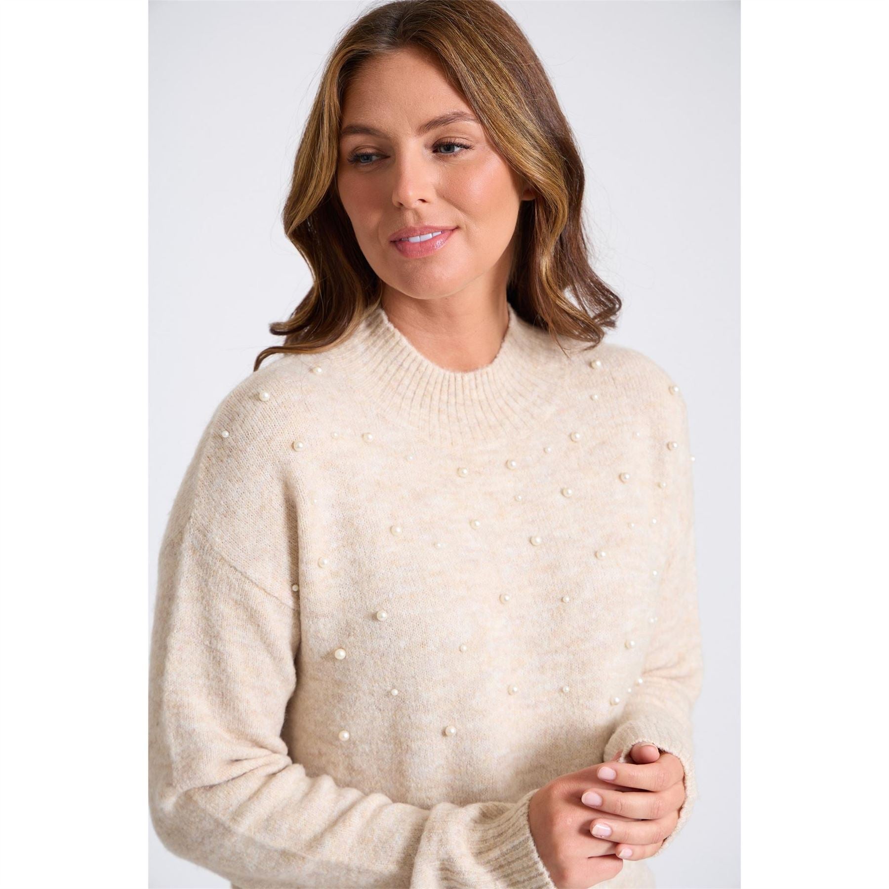 Be You Crew Neck Long Sleeve Regular Fit Sweater