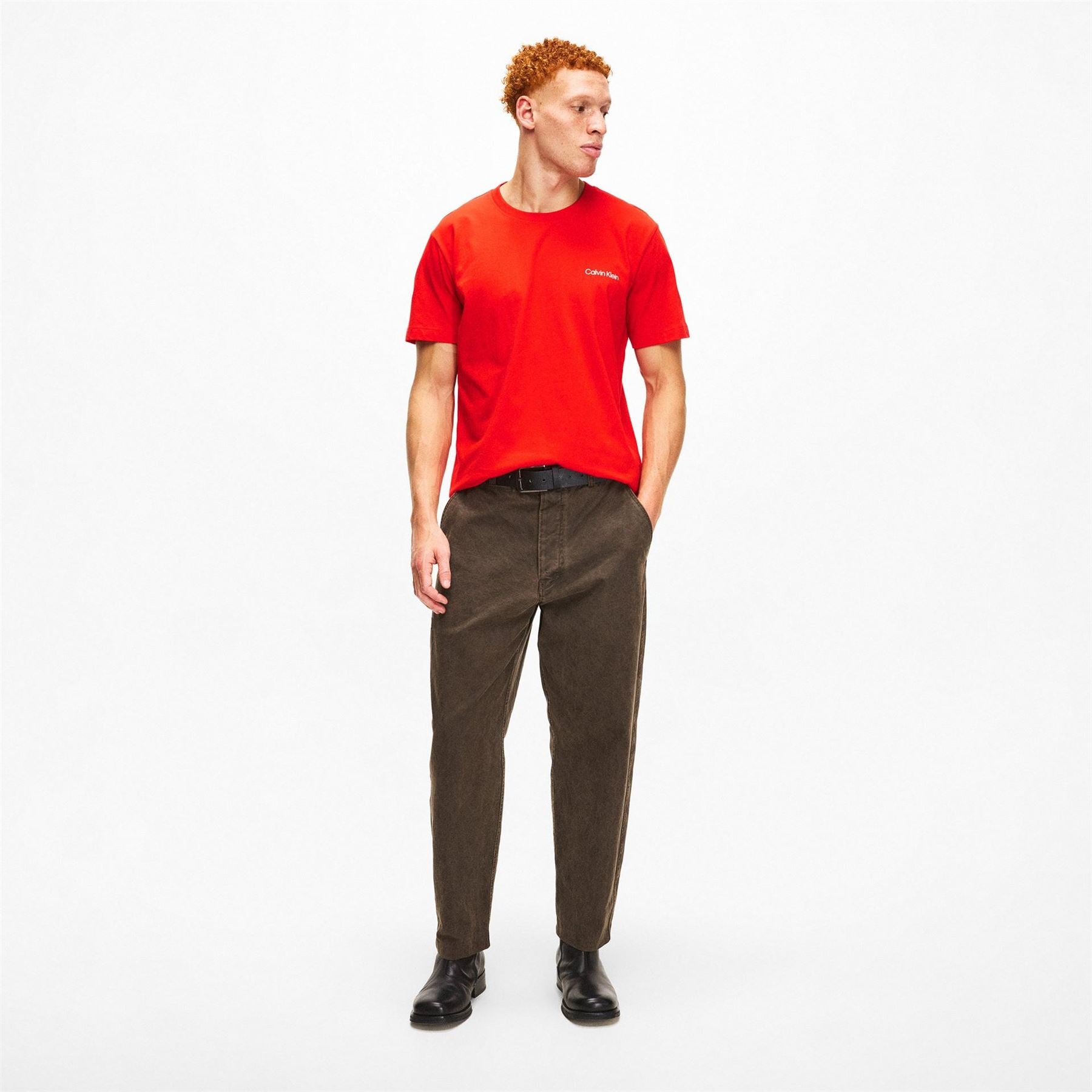 Calvin Klein Mens Core Logo T-Shirt