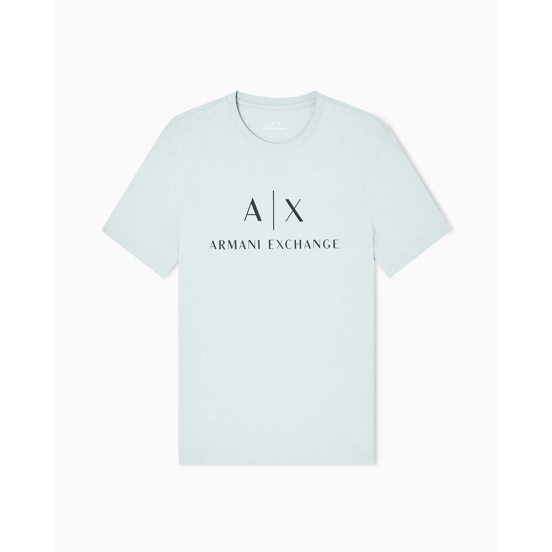 Armani Exchange Exchange Printed Logo Crew Neck Short Sleeve T-Shirt