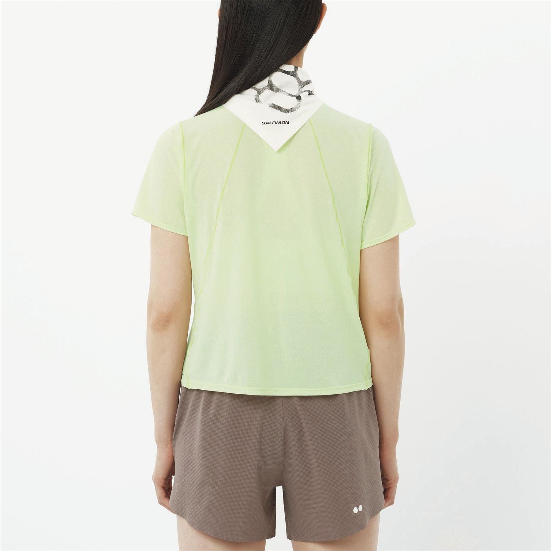 Salomon Air Cropped Running Tee Womens