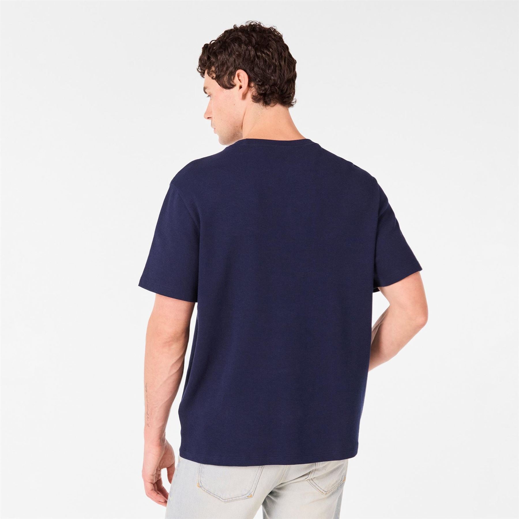 Lacoste Waffle Short Sleeve Pyjama Top