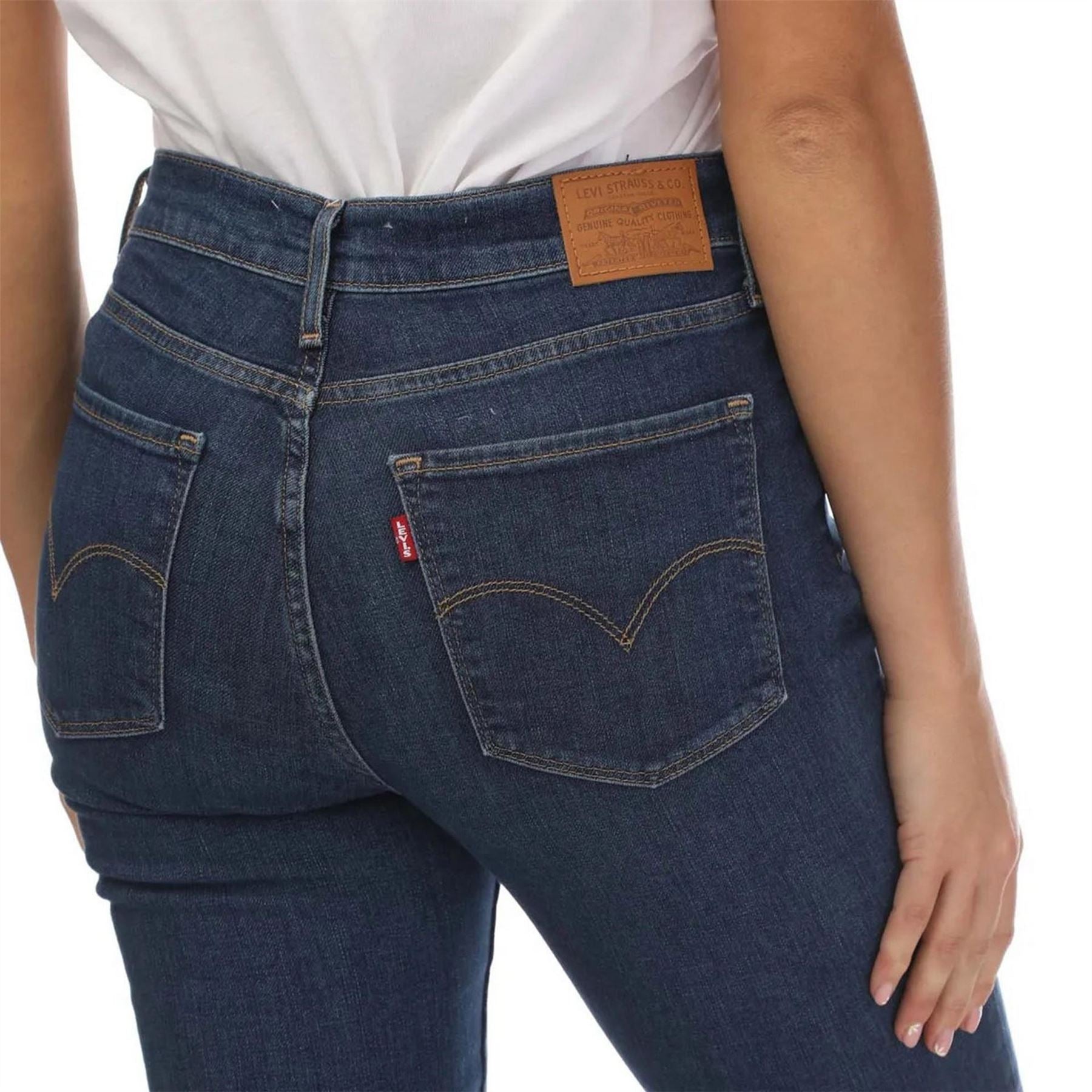 Levis Nonstop High Rise Straight Leg Jeans