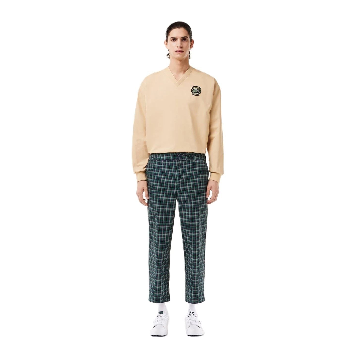Lacoste Ultr Dry All Over Logo Straight Trousers