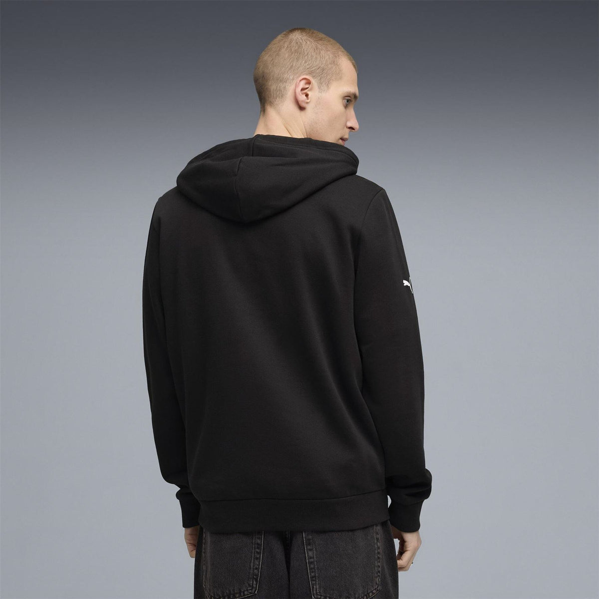 Puma Bmw Mms Over The Head Cotton Long Sleeve Hoodie