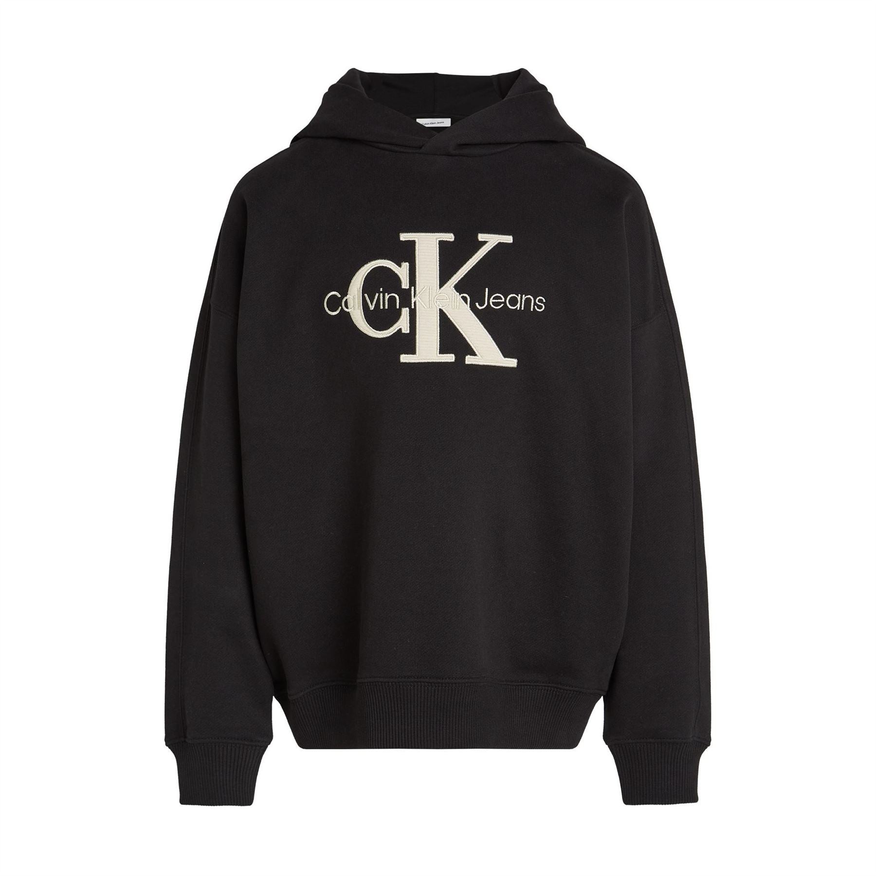 Calvin Klein Jeans Regular Fit Applique Hooded Sweatshirt