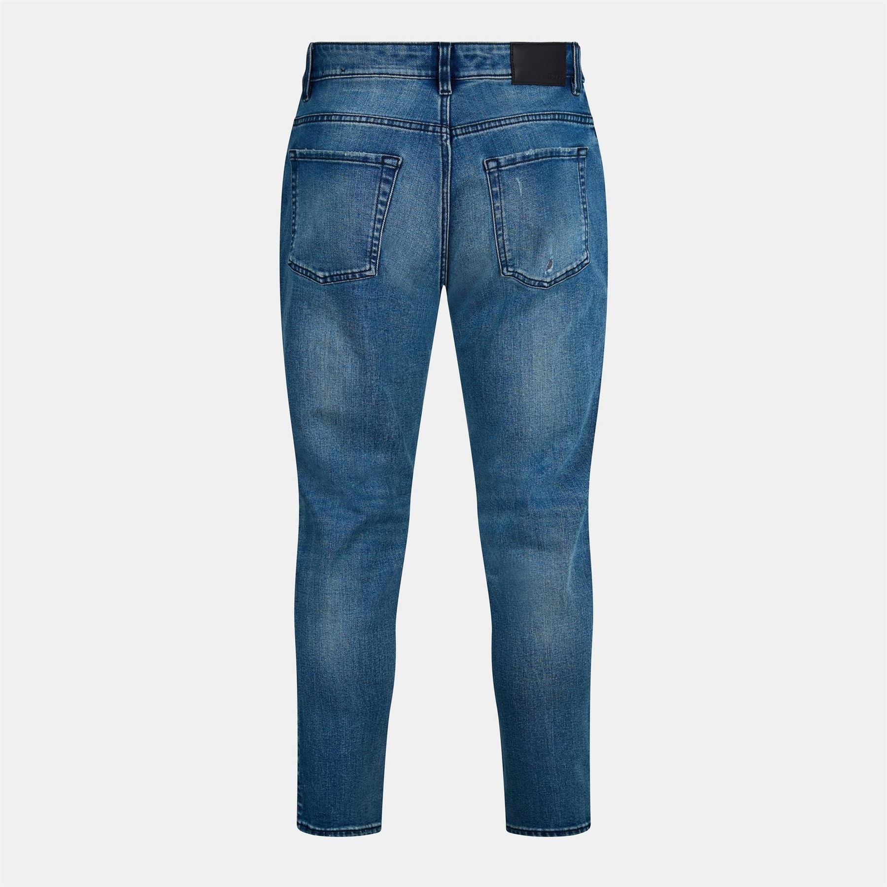 Boss Tapered Fit Five Pocket Jeans