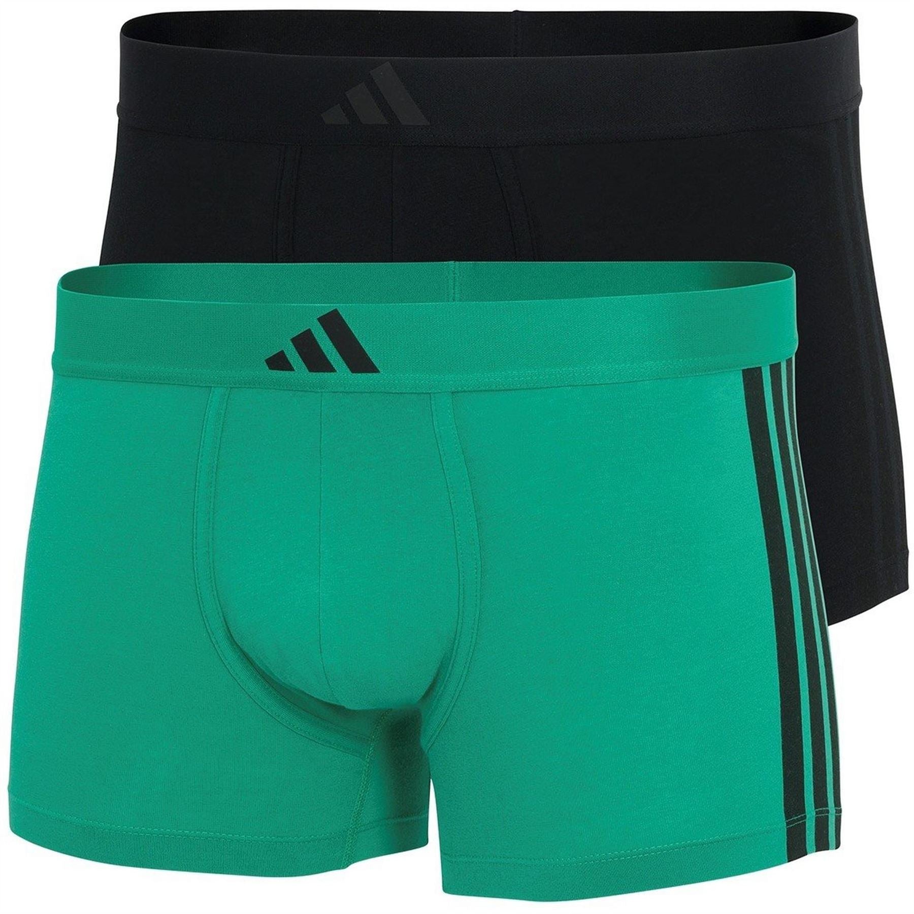 adidas Active Flex Cotton 3 Stripes Trunk (2pk)