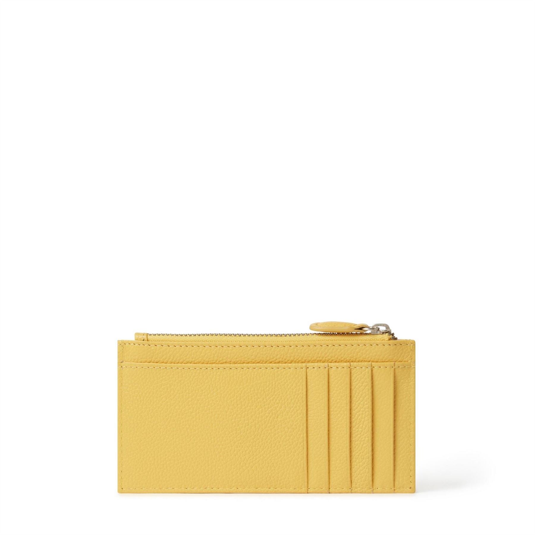 Osprey London London Molly Zip Top Leather Card Pouch