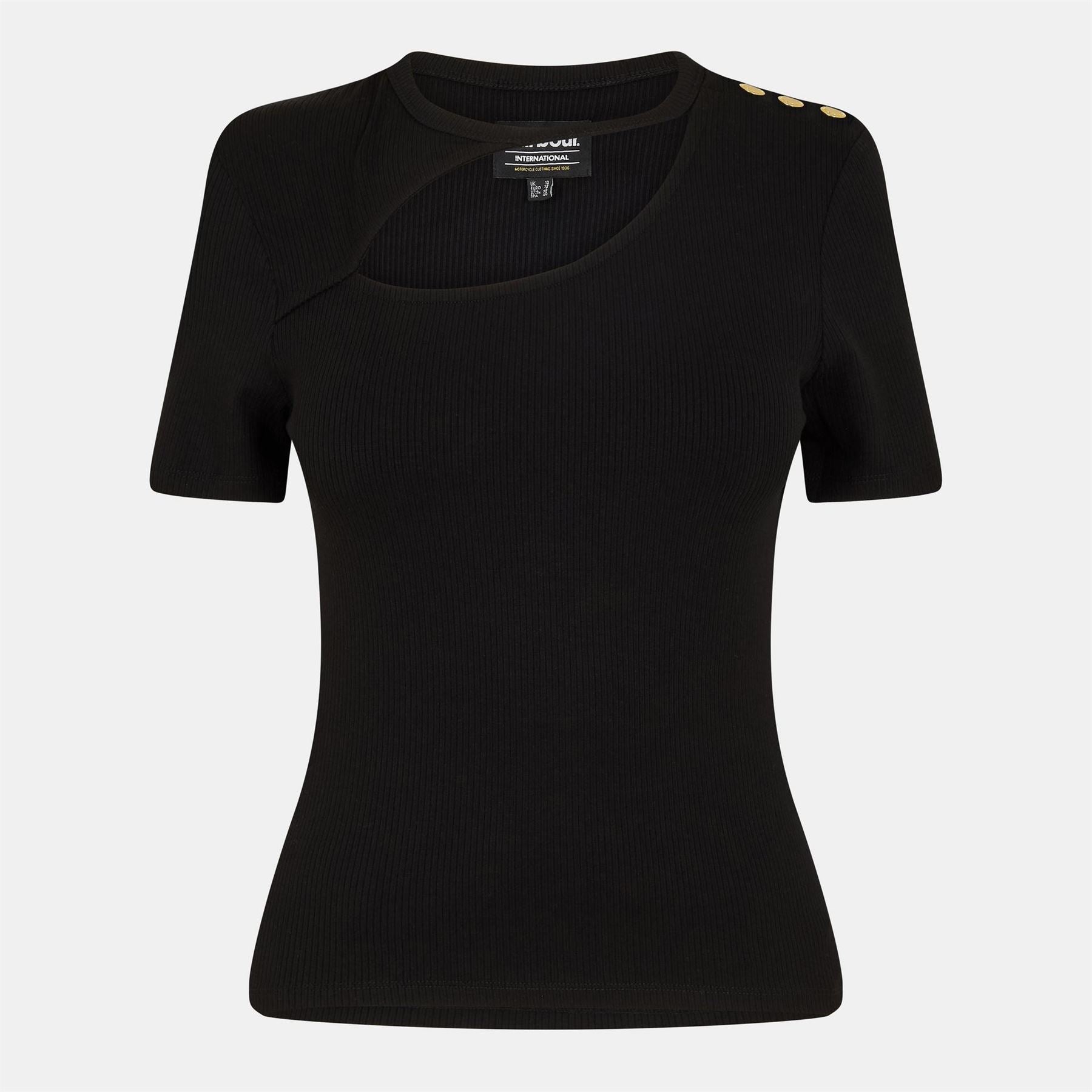 Barbour International Jenny Cut Out Top