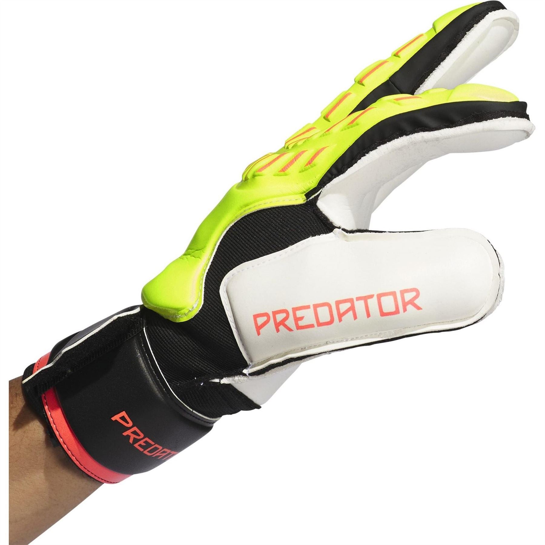 adidas Predator Match Fingersave Goalkeeper Gloves Adults