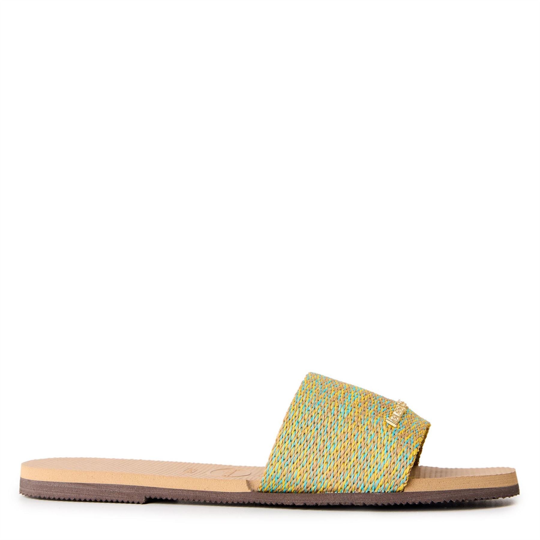 Havaianas Womens Hav. You Malta Golden 37 38 Flip Flops