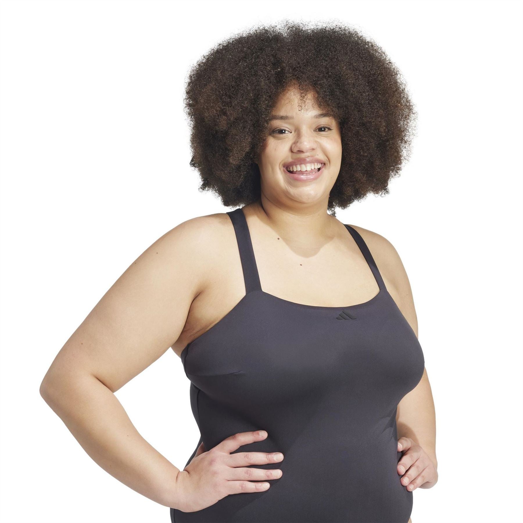 adidas Womens H S In One Piece Swimsuit