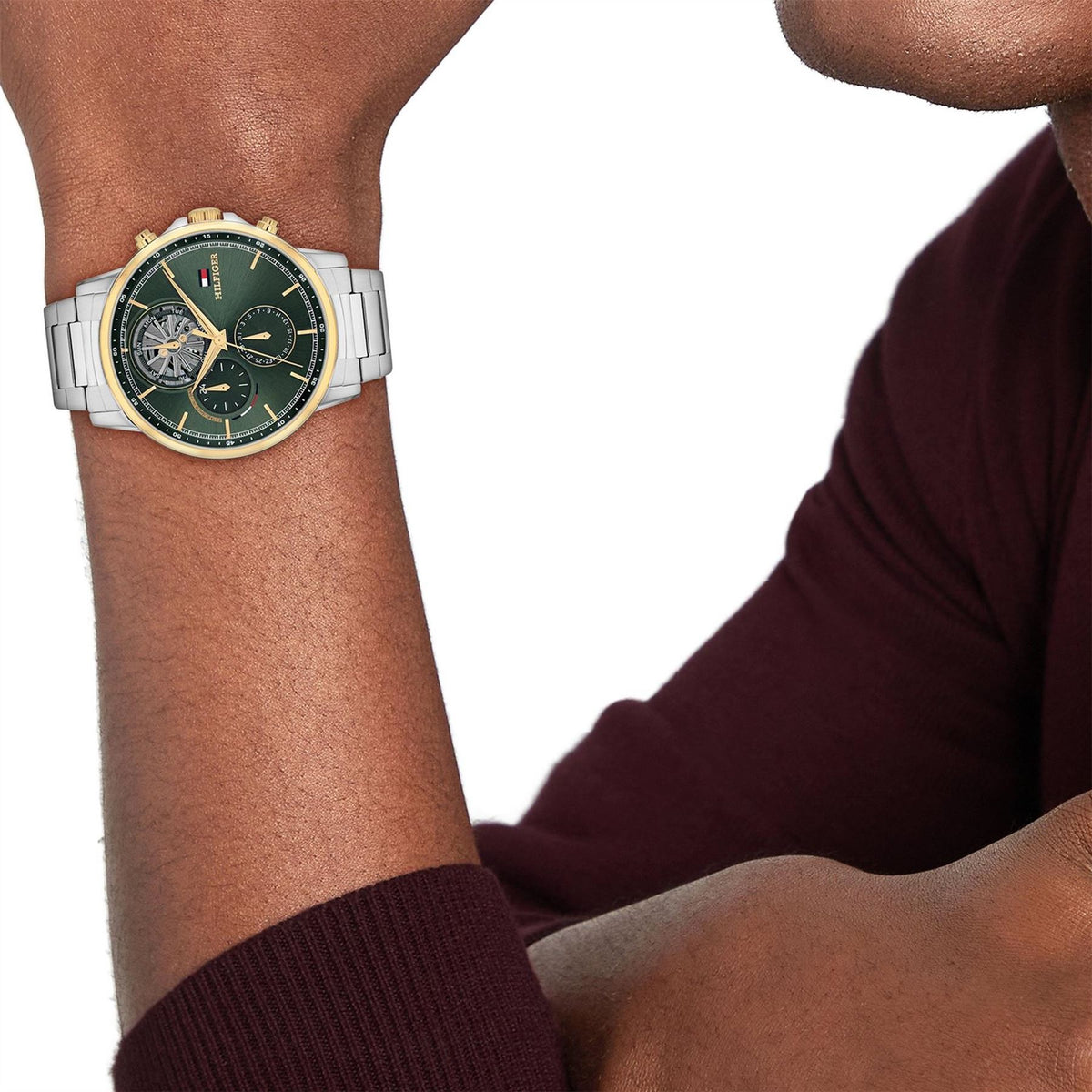 Tommy Hilfiger Hilfiger Mens Stainless Steel Bracelet Watch