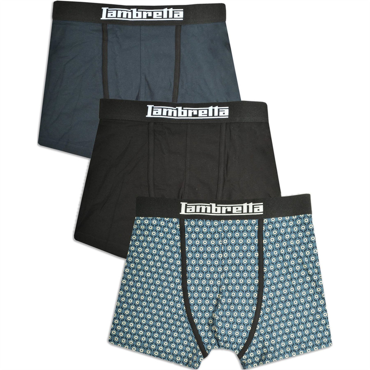 Lambretta Target 3 Pack Boxers