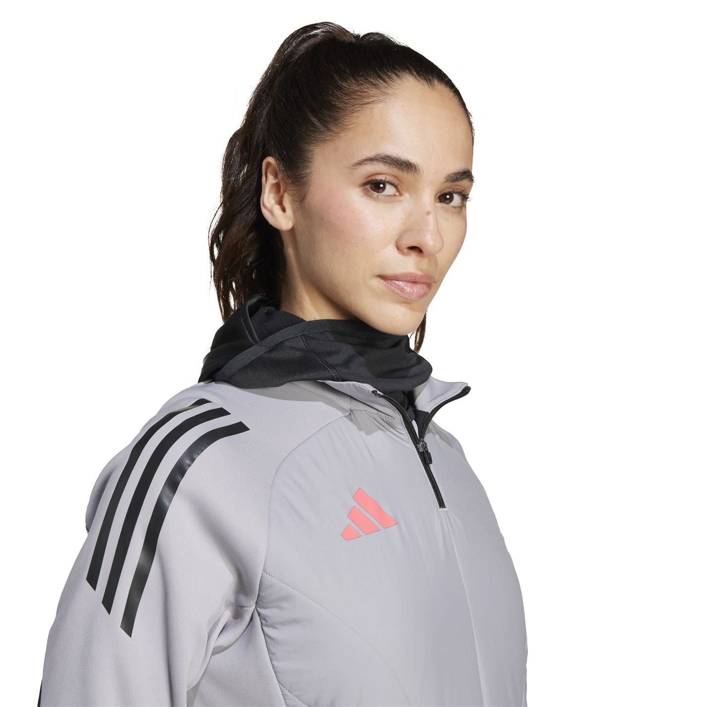 adidas Tiro Reflective Trim Regular Fit Athletic Top