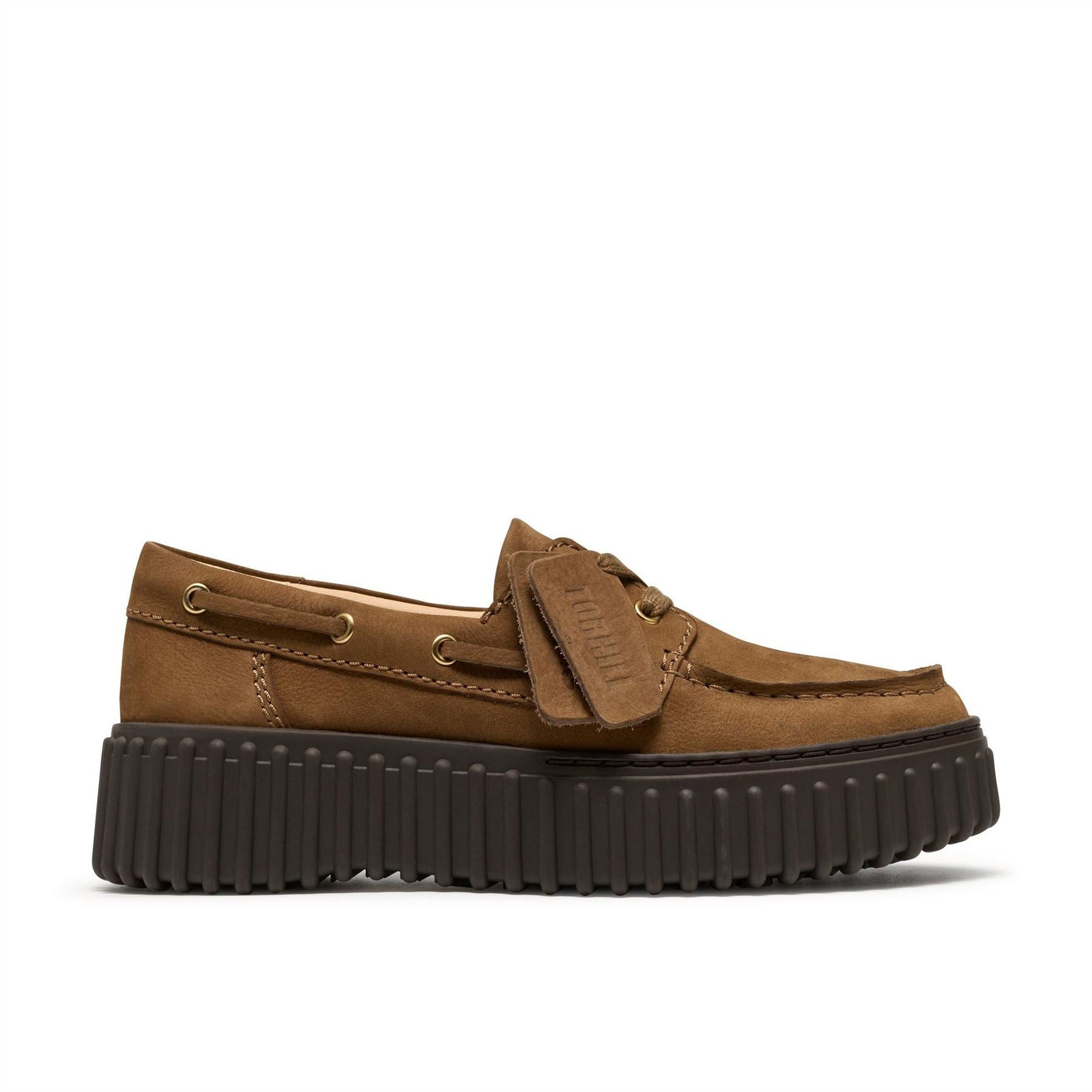 Clarks Torhill Leather Boat Shoes