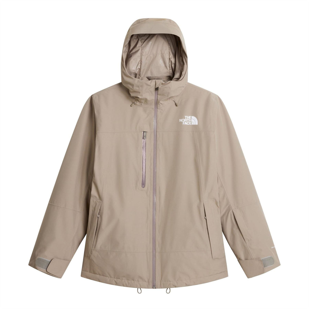 The North Face Descendit Hooded Full Zipper Ski Jacket with Chest Pocket
