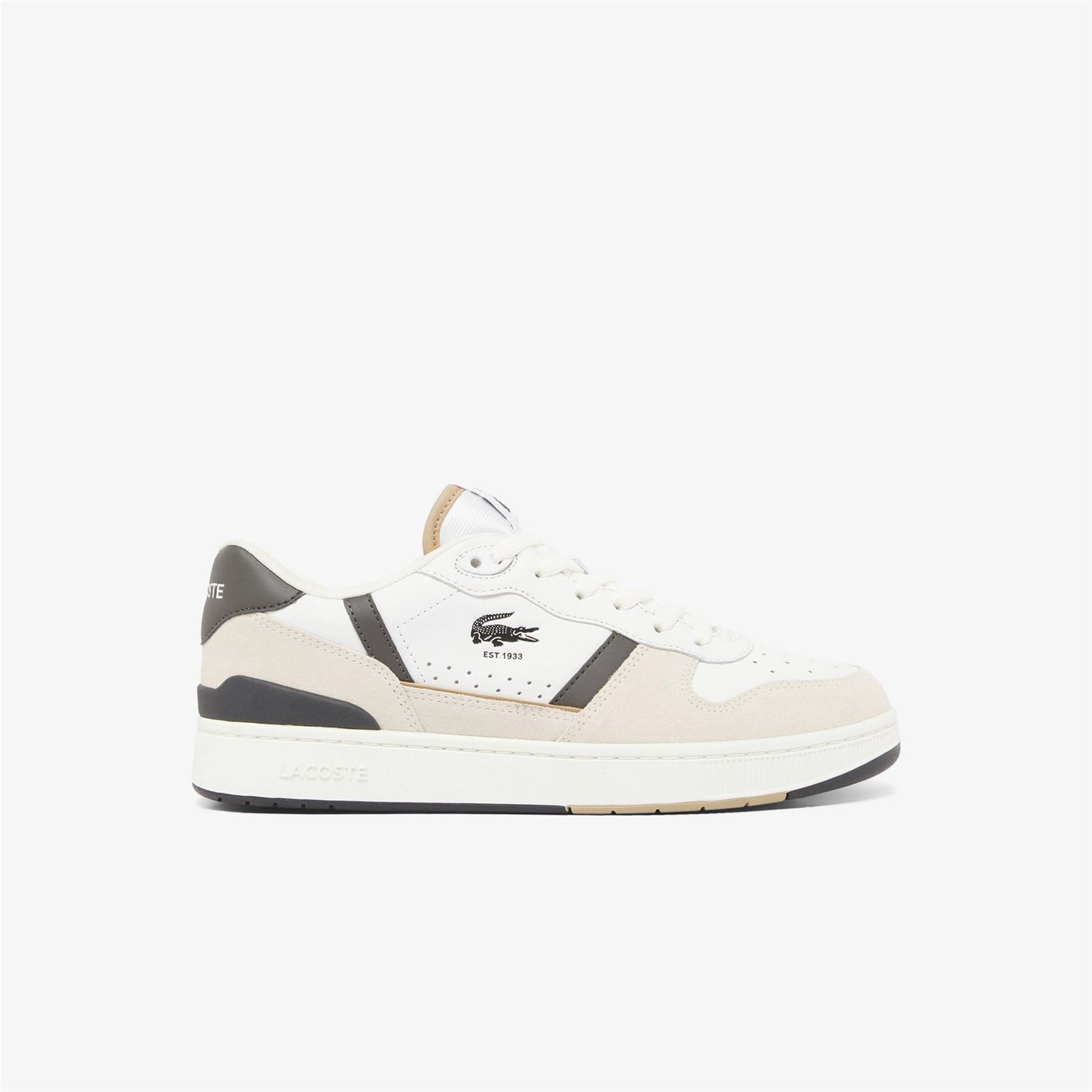 Lacoste Clip Set Leather Court Trainers