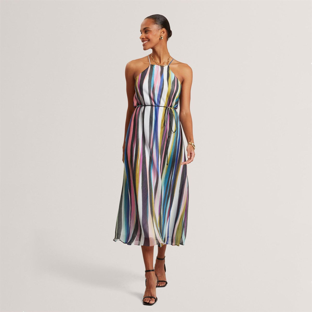 Ted Baker Baker Halter Neck Maxi Dress