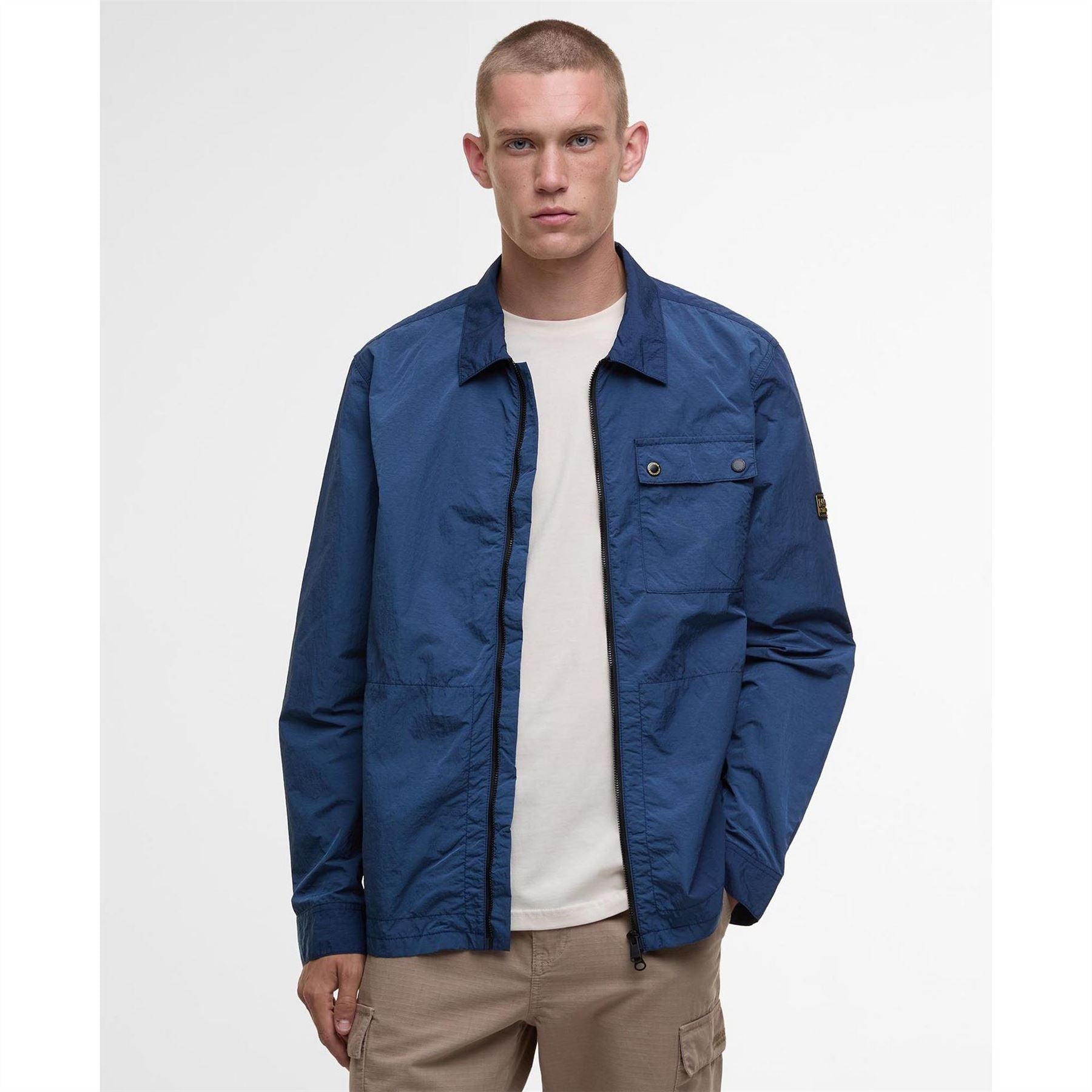 Barbour International Inline Zip Through Overshirt