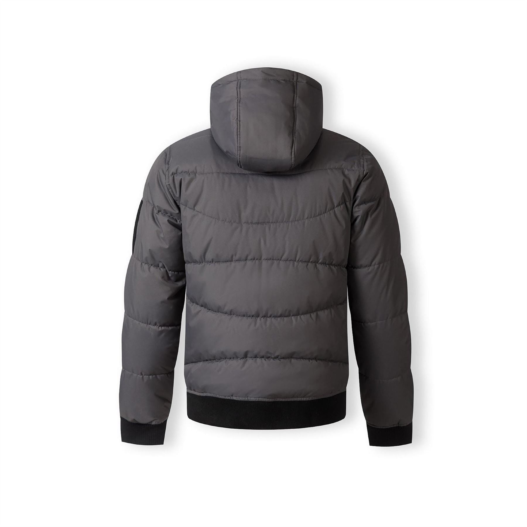 Minoti Men Padded Jacket With Hood Grey