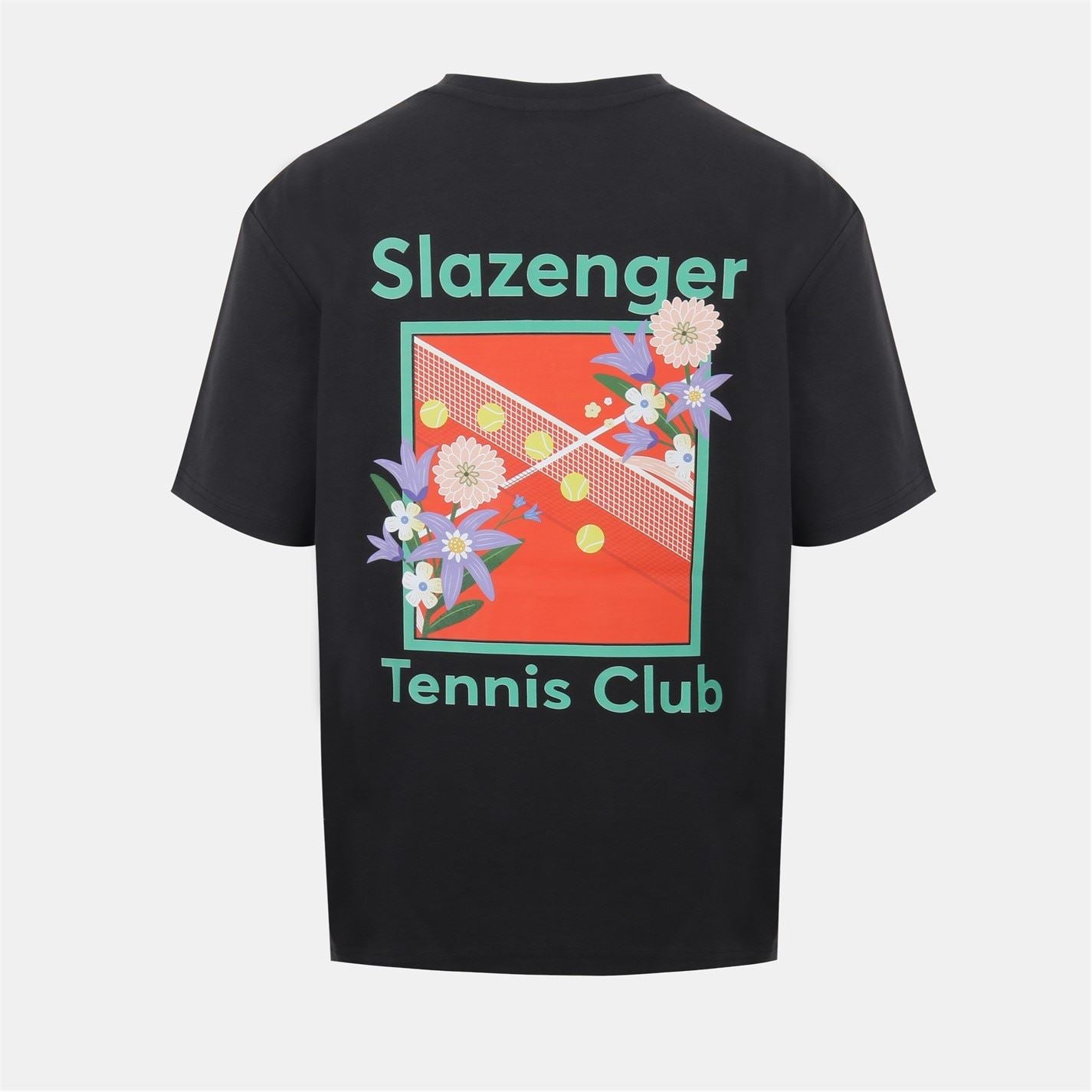 Slazenger Tennis Club Crew Neck Short Sleeve T-Shirt