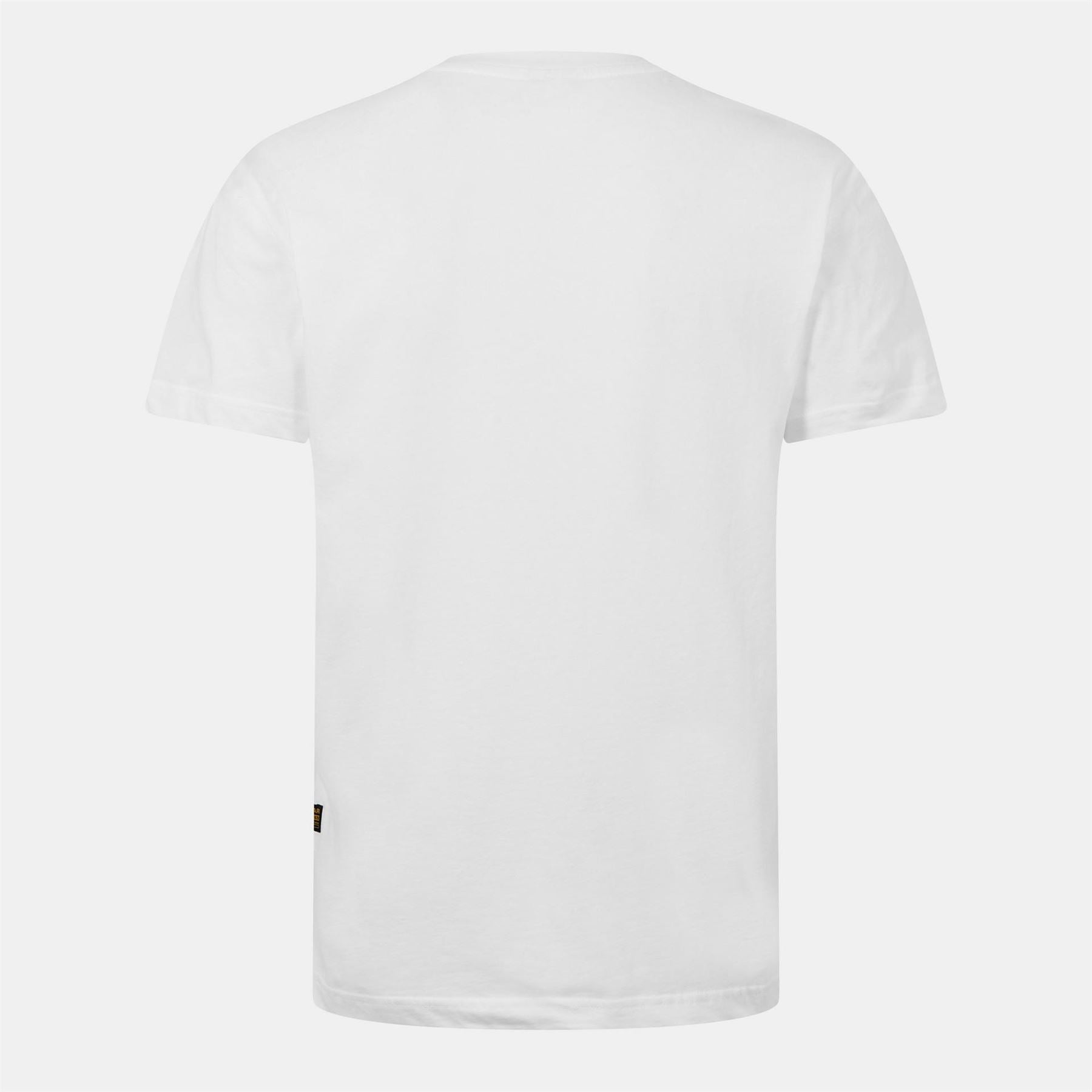 G Star Lettering Crew Neck Regular Fit T-Shirt