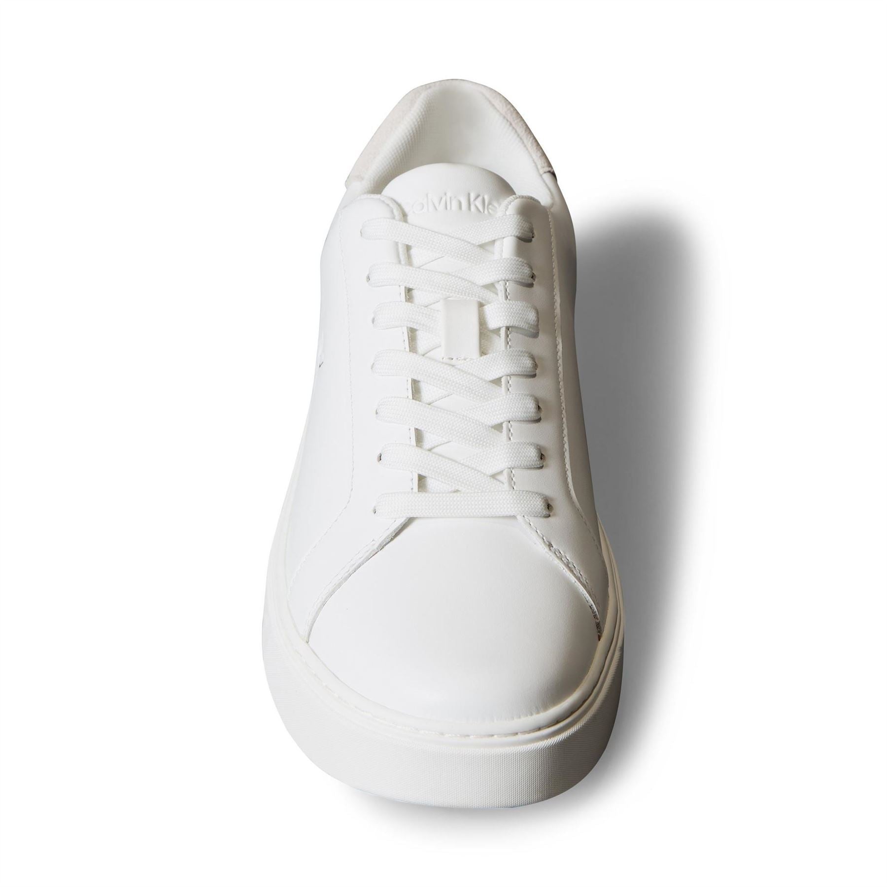 Calvin Klein Leather Classic Cup Low Top Trainers