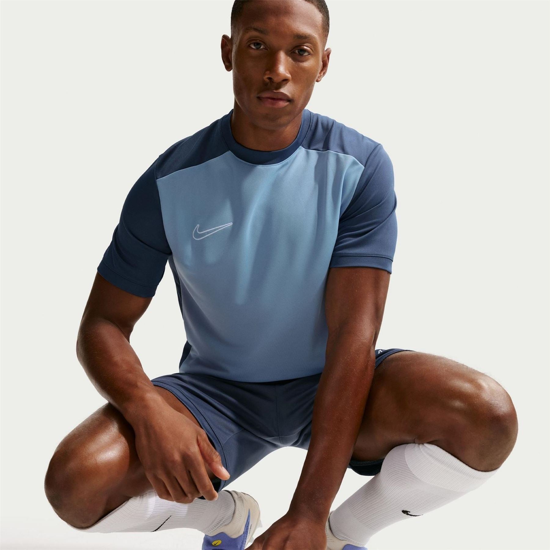 Nike Mens Dri Fit Academy Short Sleeve Football Top