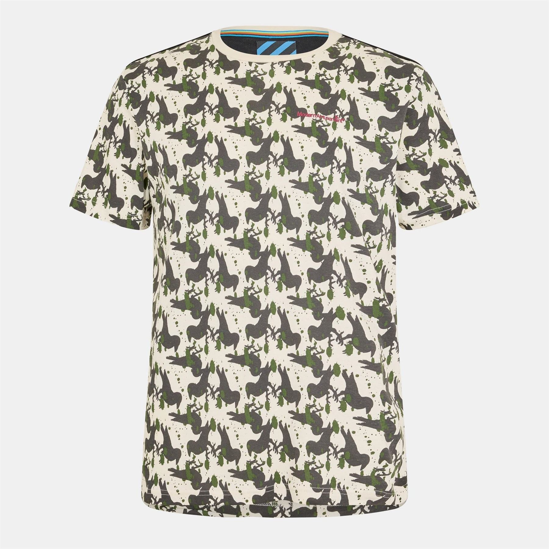 Modern Amusement Regular Fit Short Sleeve Crew Neck T-Shirt