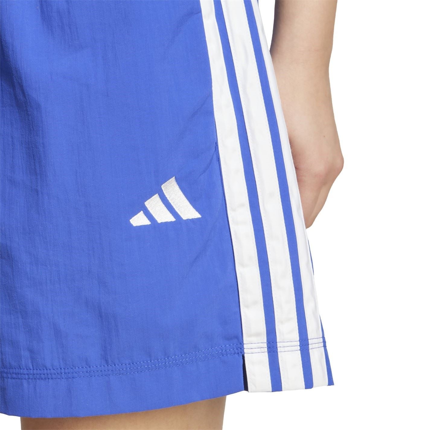 adidas Womens Essentials 3 Stripes Lifestyle Woven Shorts