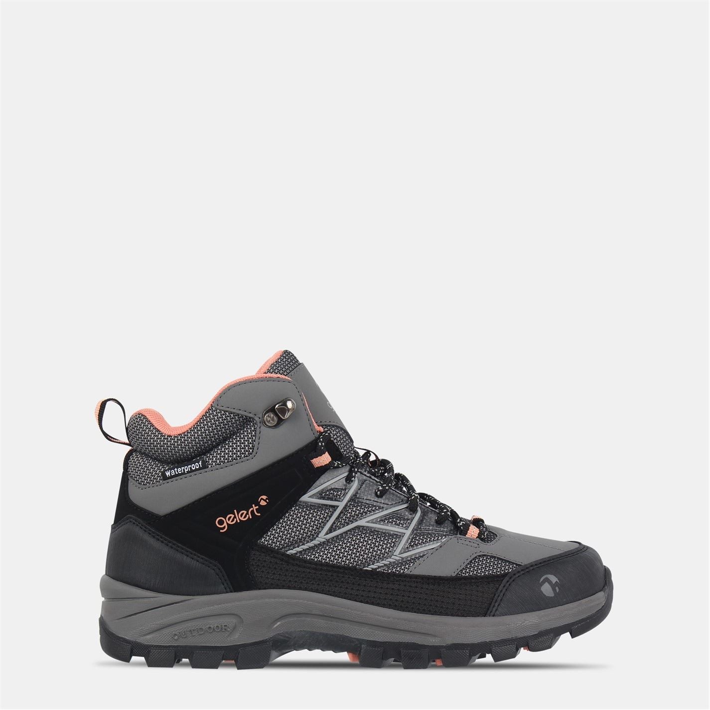 Gelert Knott Lace-Up Hiking Boots with Lug Sole