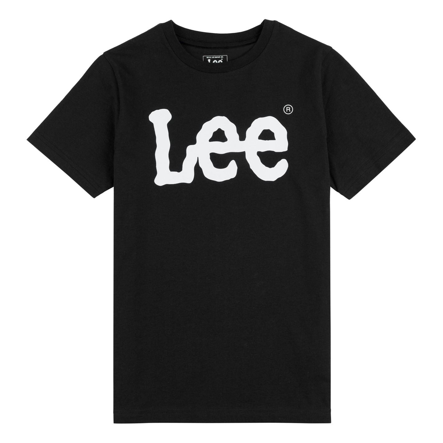 Lee Wobbly Lettering Crew Neck T-Shirt