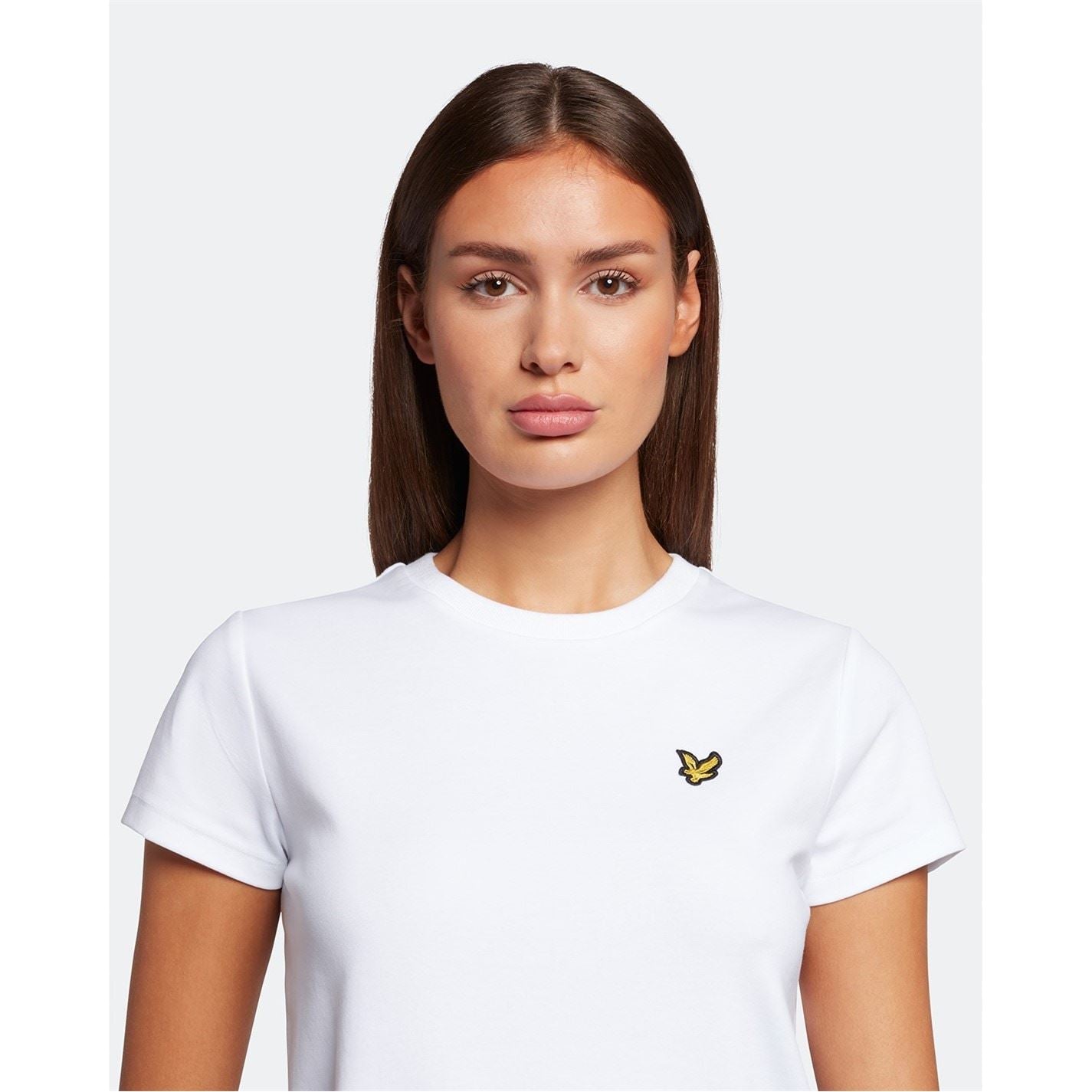 Lyle and Scott Popcorn Crew Neck Relaxed Fit T-Shirt