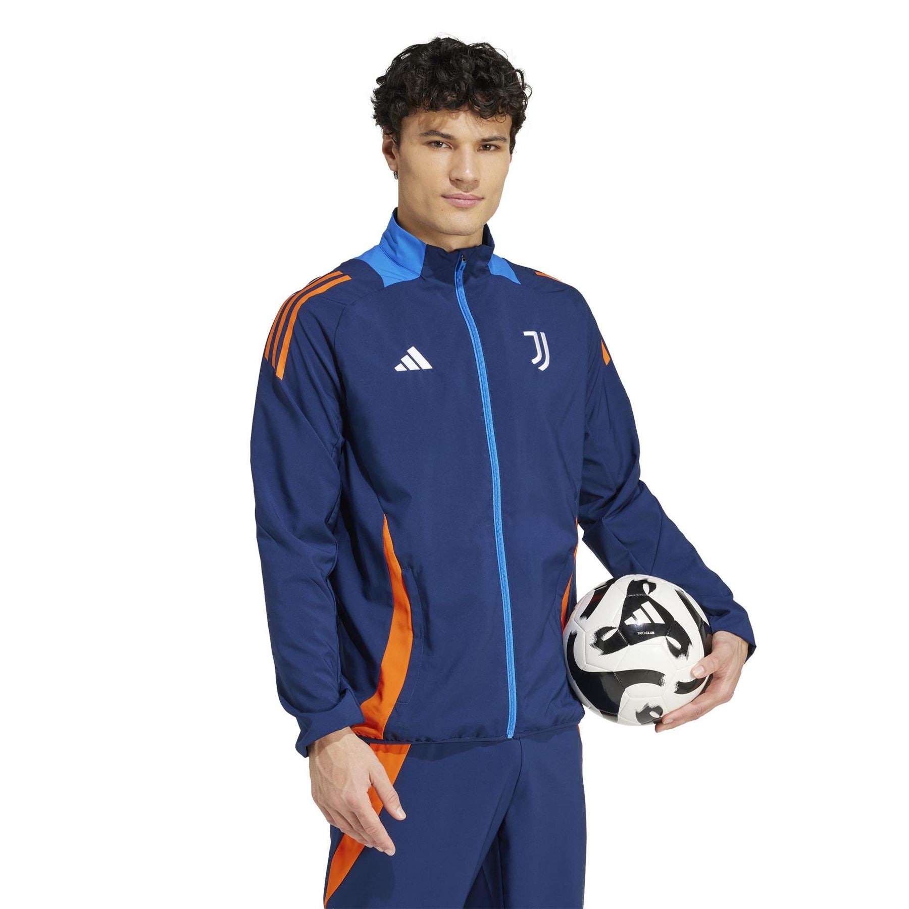 adidas Mens Juve Pre Jacket Tracksuit Top