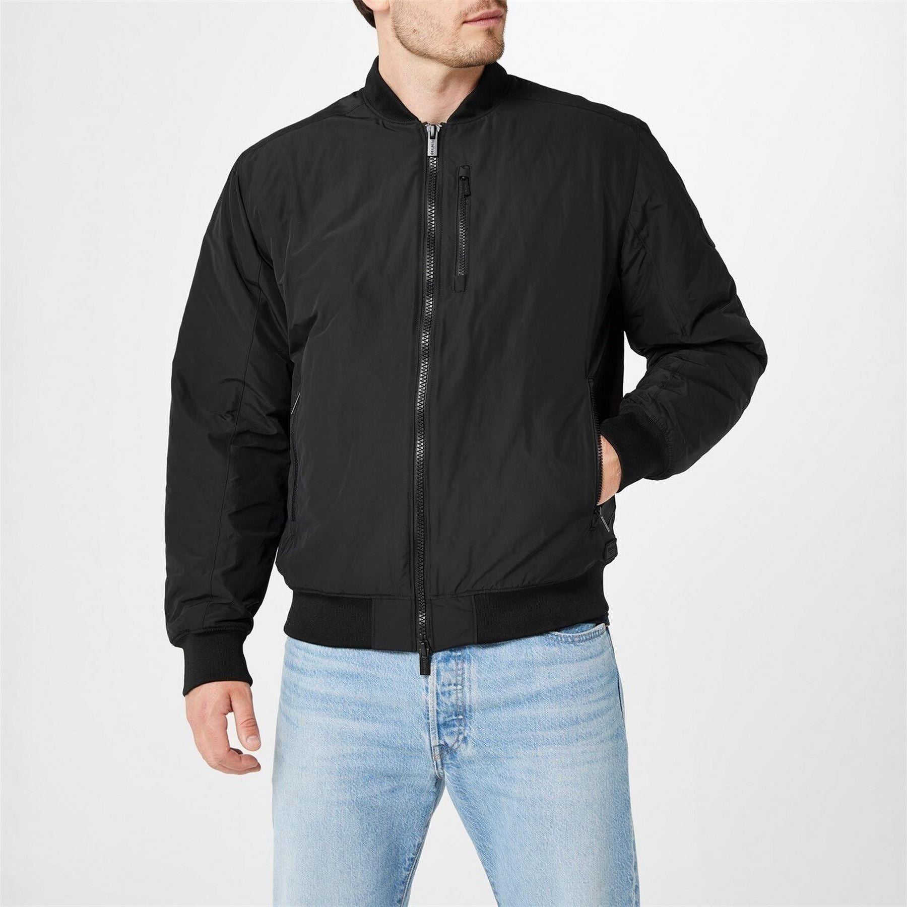 Firetrap  Padded Long Sleeve Bomber Jacket