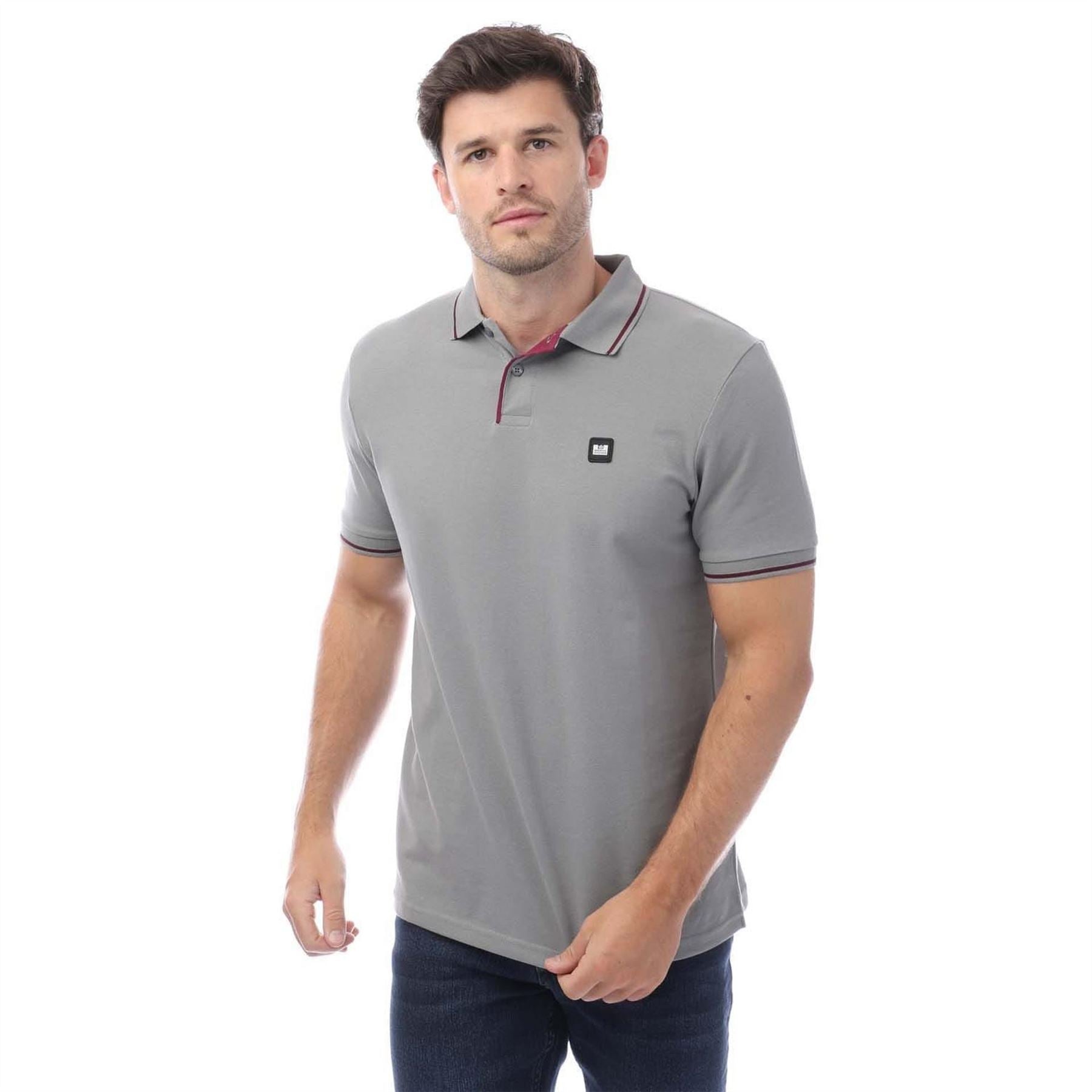 Weekend Offender Spello Piped Polo Shirt