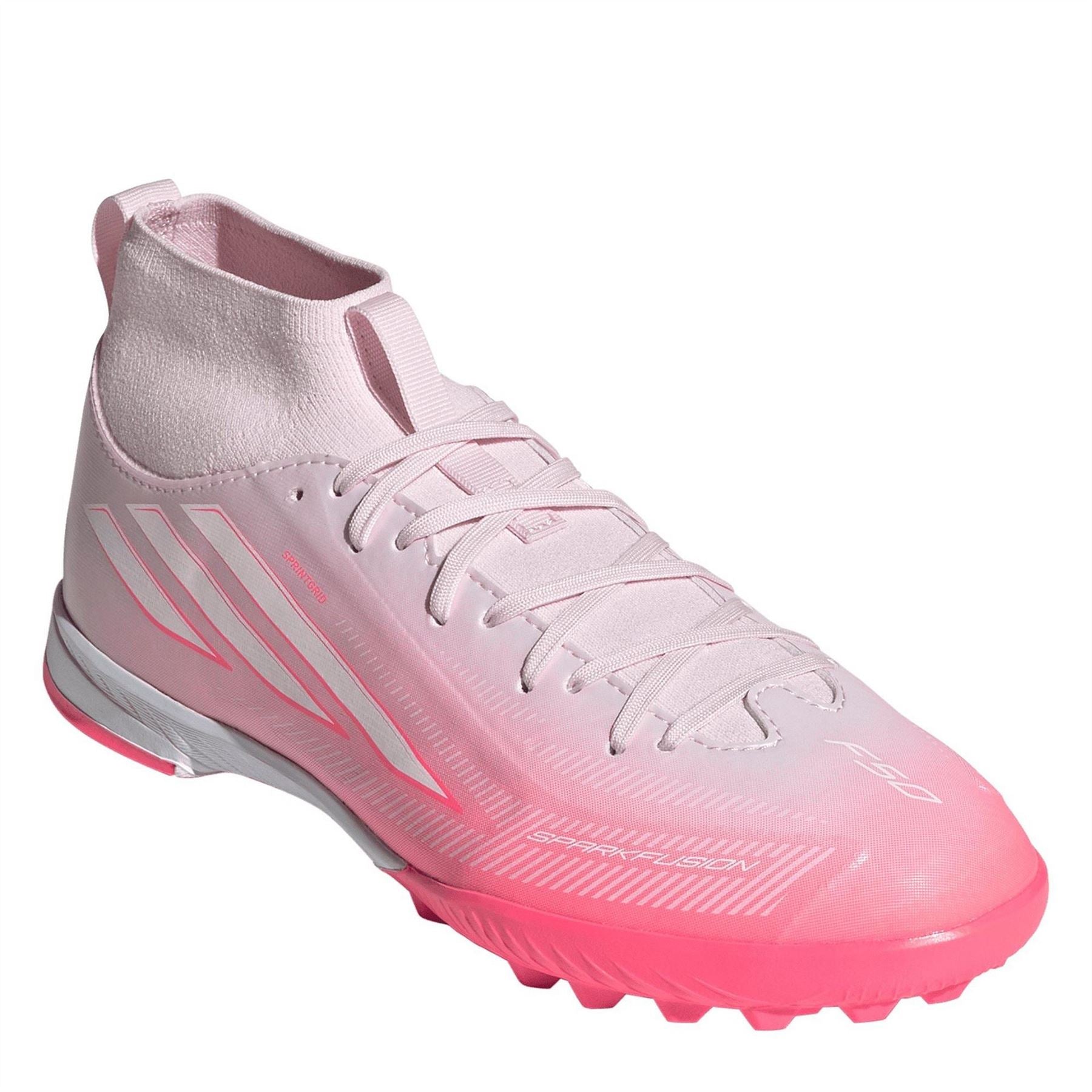 adidas Sparkfusion League Mid Cut Turf Football Boots Juniors