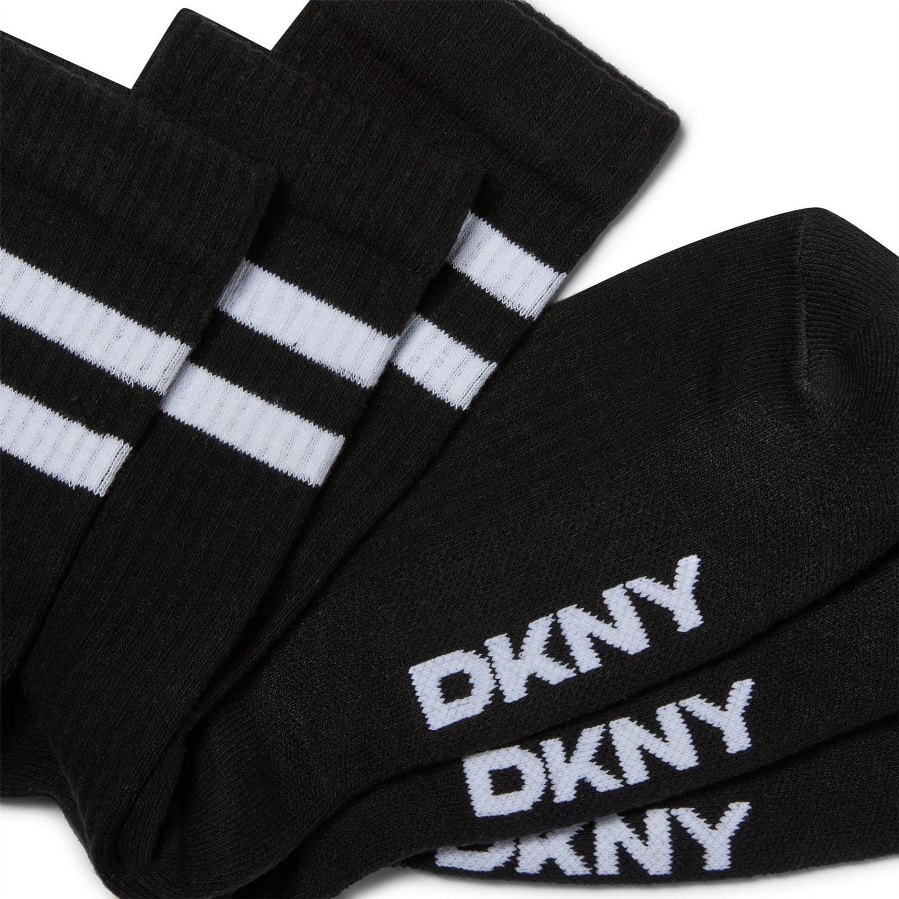 DKNY Mens 3 Pack Sport Socks Lott